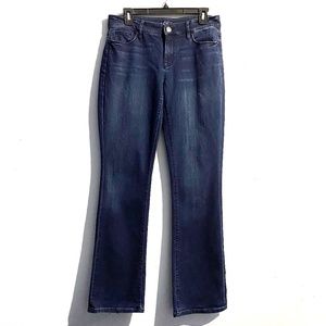 Ann Taylor Loft Curvy Sexy Boot Cut Jeans Sz 29/8